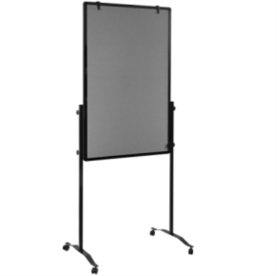 Felt mobile dry-erase magnetic board